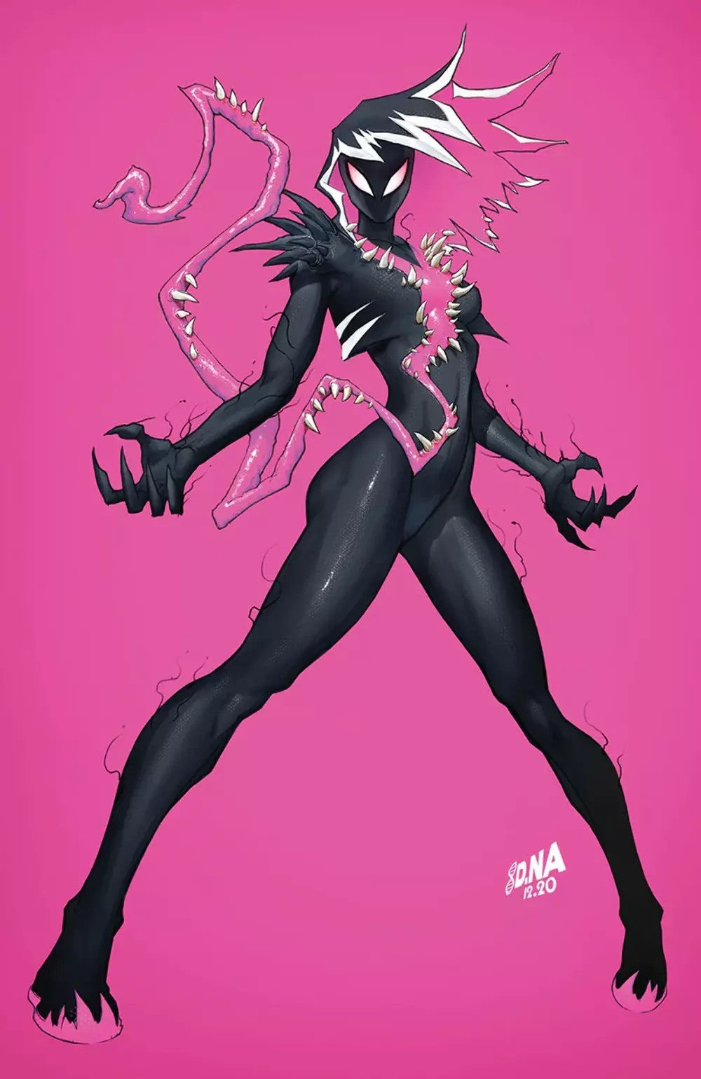 King In Black Gwenom Vs Carnage #1 by David Nakayama [ORIGINAL ART] GWENOM