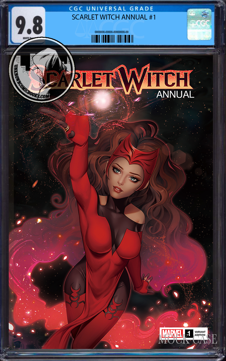 SCARLET WITCH ANNUAL #1 UNKNOWN COMICS R1C0 EXCLUSIVE VAR CGC 9.8 BLUE LABEL (01/31/2024)